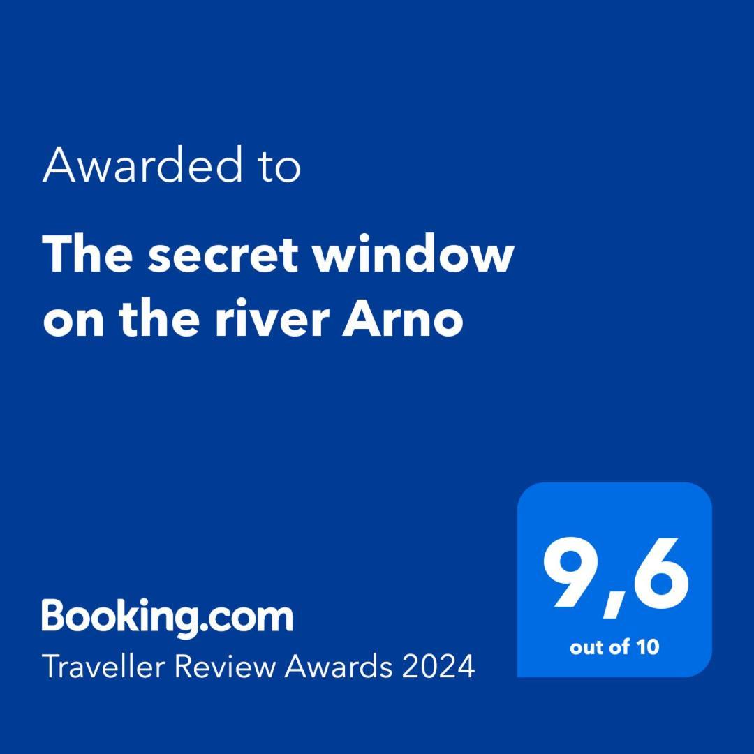 The Secret Window On The River Arno Firenze Eksteriør billede